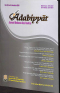 Adabiyyat : jurnal bahasa dan sastra tahun 2020