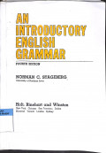 An introductory  english grammar edisi 4