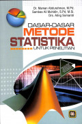 Dasar - dasar metode statistika untuk penelitian