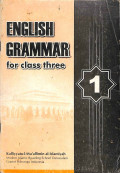 English grammar 1 : for class three kmi of darussalam gontor ponorogo