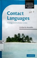 Contact languages : ecology and evolution in Asia