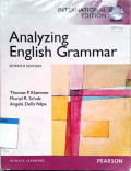 Analyzing english grammar