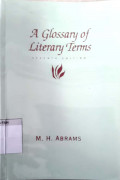 A glossary of literary terms seventh edition