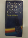 Oxford learner's pocket dictionary new edition