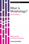 What is morphology ? Second edition
