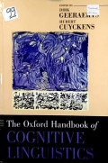 The oxford handbook of cognitive linguistics
