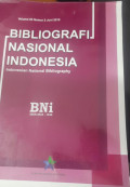 Bibliografi nasional indonesia : indonesian national bibliography (volume 63, nomor 2)
