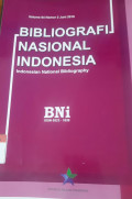 Bibliografi nasional indonesia : indonesian national bibliography  (volume 64, nomor 2)