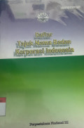 Daftar tajuk nama badan korporasi Indonesia edisi revisi