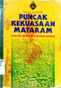 Puncak kekuasaan Mataram : politik ekspansi Sultan Agung