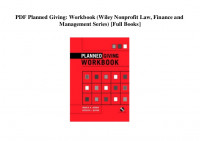 Planned giving workbook