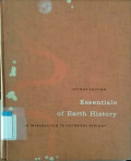 Second edition Essentials of Earth HIstory an introduction to historical geology