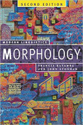 Modern linguistic morphology