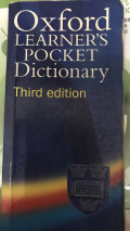 Oxford learner's pocket dictionary (third edition)