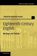 Eighteenth - century english: ideology and change