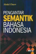 Pengantar semantik bahasa indonesia 2021