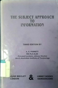 The subject approach to information tahun 1977