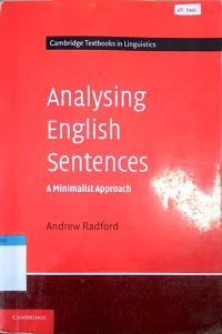 Analysing English sentences : A minimalist approach