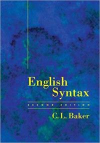 English syntax : second edition