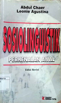 Sosiolinguistik : perkenalan awal edisi revisi 2004
