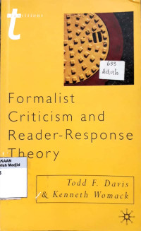 Formalist criticism and reader-response theory