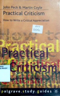 Practical criticism : how to write a critical appreciation
