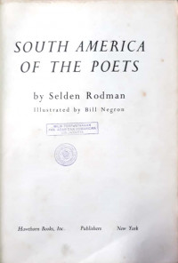South American of the poets