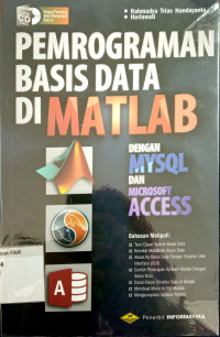 Pemrograman basis data di matlab dengan MySQL dan Microsoft access