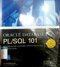 Oracle database 10g pl/sql 101