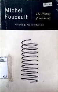 The history of sexuality : Volume 1 an introduction