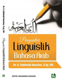 Pengantar linguistik bahasa arab