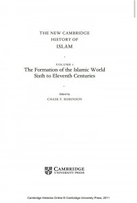 The new camridge history of islam