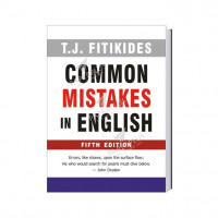 Common mistakes in english fifth edition : errors, like straws, upon the surface flow, he who would search for pearls must dive below