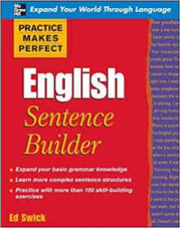 English sentence builder : practice makes perfect