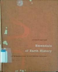 Second edition Essentials of Earth HIstory an introduction to historical geology