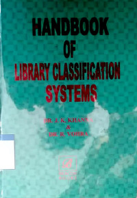 Handbook of library classification systems
