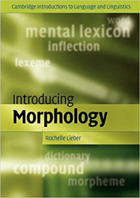Introducing morphology