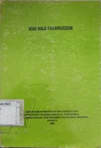 Kiai Haji Fakhruddin