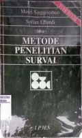 Metode penelitian survai