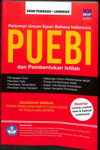 Pedoman umum ejaan bahasa Indonesia dan pembentukan istilah tahun 2022