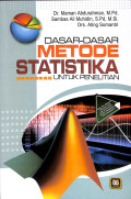 Dasar - dasar metode statistika untuk penelitian tahun 2017