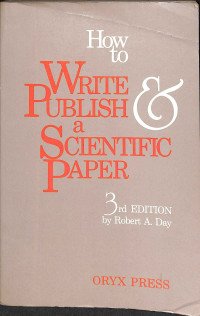 How to write & publish a scientific paper