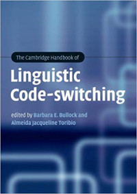 Image of The Cambridge handbook of linguistics code-switching