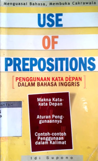 Image of Use of prepositions = penggunaan kata depan dalam bahasa Inggris