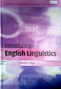 Image of Introducing English linguistics
