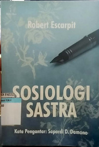 Image of Sosiologi sastra