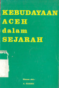 Kebudayaan Aceh dalam sejarah