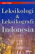 Leksikologi & leksikografi indonesia