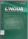 Lingua: jurnal ilmu bahasa dan sastra Vol. 9, No. 1 Tahun 2014