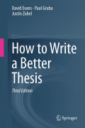 How to Write a better thesis